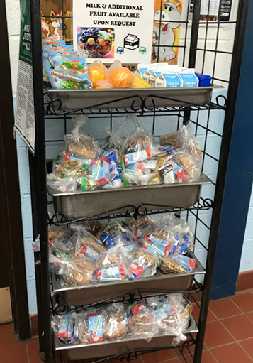 Huntington UFSD: Grab and Go Cart