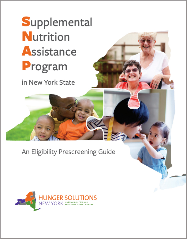 SNAP Prescreening Guide Cover