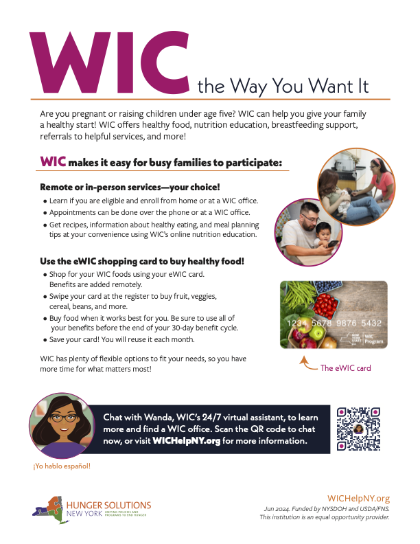 WIC Modernizations Flyer