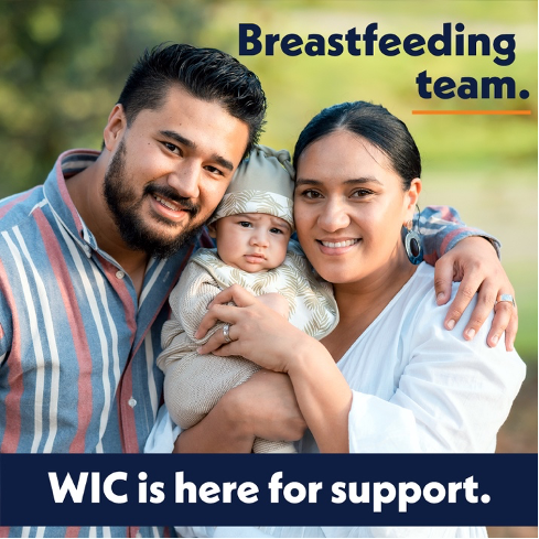 Breastfeeding team. WIC is here for support.